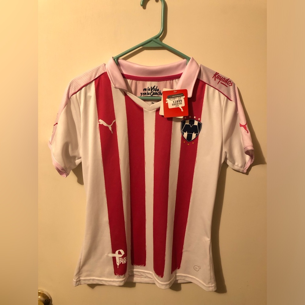 FC Monterrey Rayados jersey women size M pink project jersey